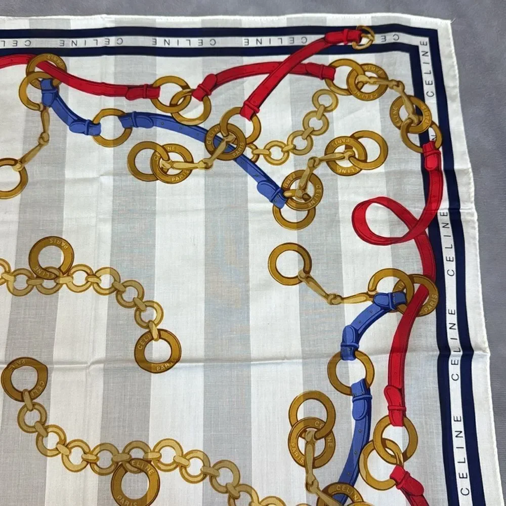 NWT Celine Handkerchief Scarf